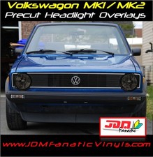 VW MK2 MK1 Smoked Headlight