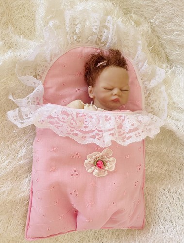 Reborn baby doll sleeping - sleeping, bag/