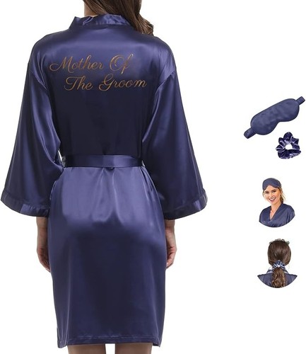 Women silk bridesmaid robes - women,