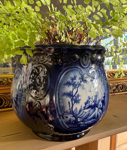 Antique staffordshire flow - antique,
