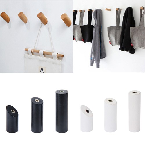 4pcs solid wooden wall mounted - 4pcs,