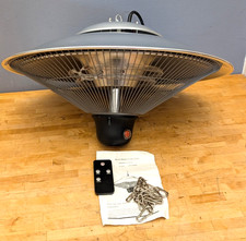 1500W - Hanging Patio Heater + Remote - Outdoors / Restaurants / Café UNUSED