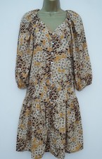 TU FLORAL ANIMAL PRINT PUFF