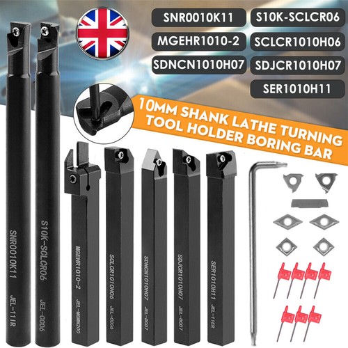 Set 10mm shank lathe - 10mm,