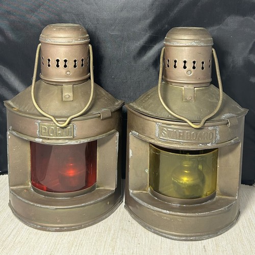 Ships port starboard brass - starboard,