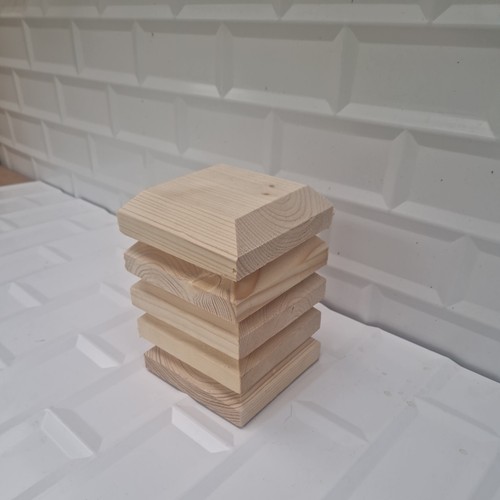 Fence post caps 120mm x - 6x,