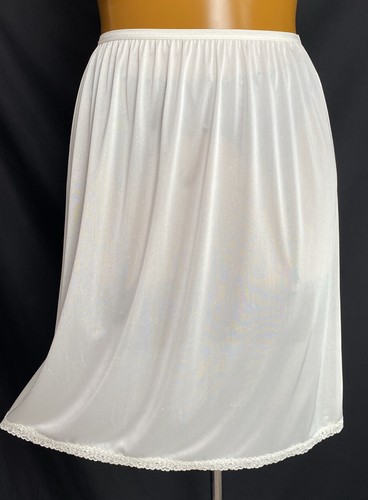 Vintage waist slip cream - vintage, slip,