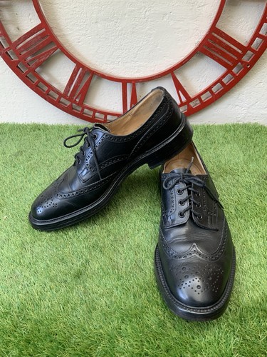 Vintage trickers brogue black - trickers,
