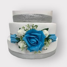 Rose flowers cake topper