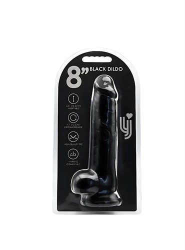 Inch black dildo - 8,