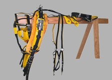 PVC Quick Hitch Harness Black