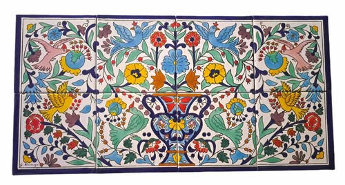 Hand painted italian mosaic - italian,