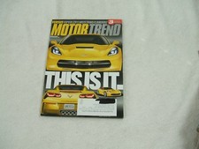 Motor Trend Magazine ~ March