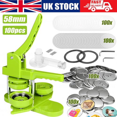 Rotary button maker machine - button,