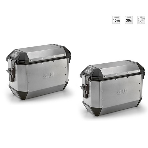 Pair side cases 36l - of,