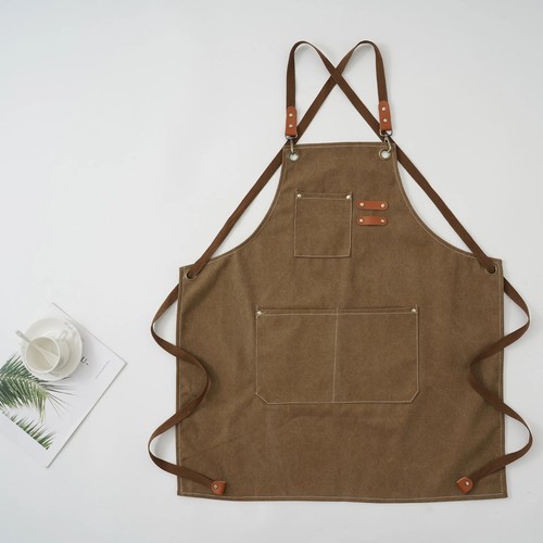 Thick canvas apron - thick, heavy