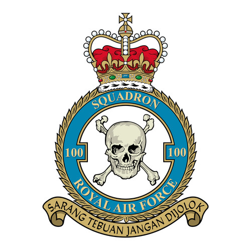 100 squadron raf - no.,