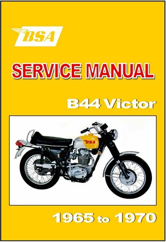 Bsa workshop manual - manual, victor