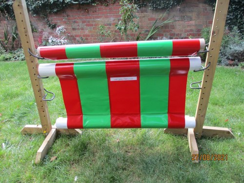 Skinny equestrian jump - "skinny",