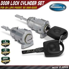 2x Door Lock Cylinder Set With