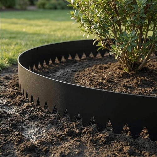 20cm corten steel lawn - x,