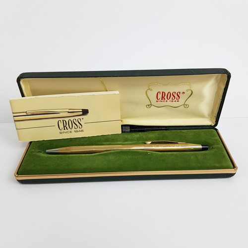 Vintage cross pen - 1/20, 10k