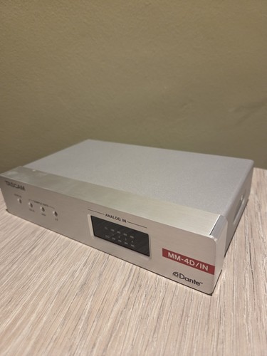 Tascam dante in dsp - tascam,