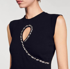 Sandro Women's Black Knit