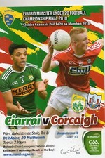 GAA FOOTBALL - KERRY V CORK MUNSTER U20 FINAL 29/6/2018