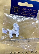 DOLLS HOUSE EMPORIUM Mitzi the miniture poodle  5504 SIZE 1" x 1"