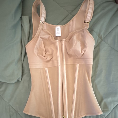 Beige corselette shapewear - corselette,