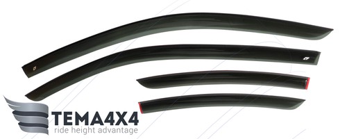 Tape windows visors - tape-on,