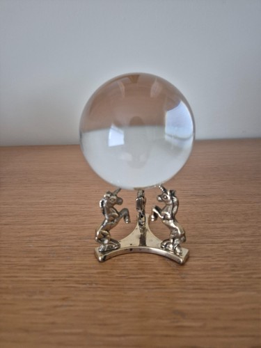 Vintage brass unicorn stand - brass,