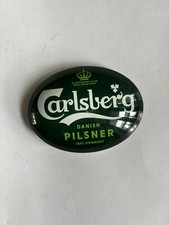 Carlsberg Beer Pump Badge Oval