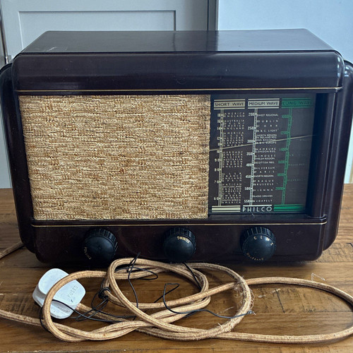 Philco 535 mk1 bakelite - philco, a-535