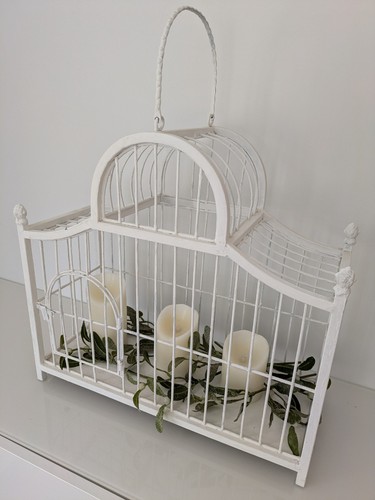 Decorative metal birdcage - metal,