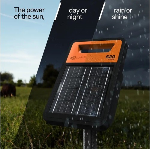 Solar s20 electric fence - solar,