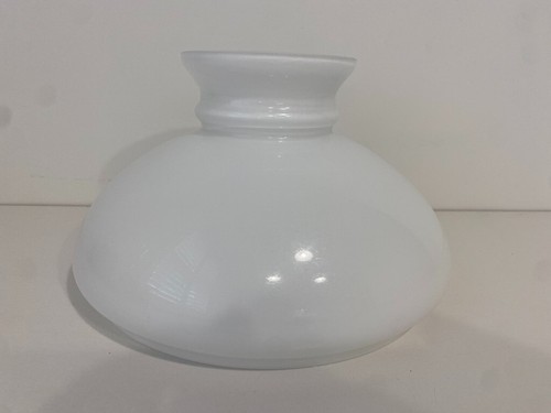Aladdin white glass shade - glass,