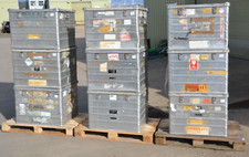 British Army Military Aluminium Transport Flight Storage Case Box