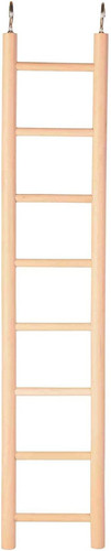 Wooden ladder with eight rugs - wooden,