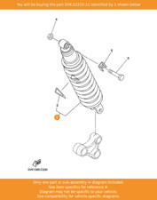 YAMAHA Shock Absorber Assy
