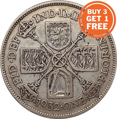 Silver florin two shilling - florin, /