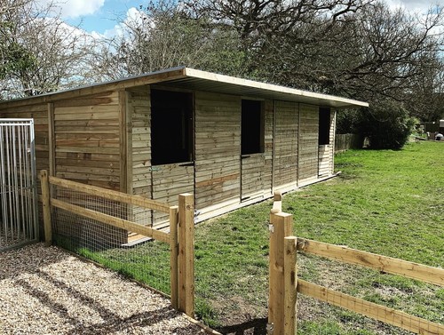 Stables and field shelters - , for