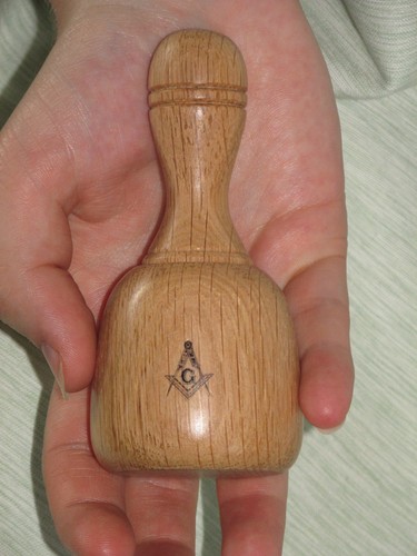 Freemason palm pocket - palm, wooden
