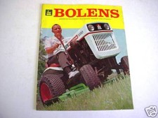 Bolens Full Line Lawn & Garden Tractor Brochure 1965