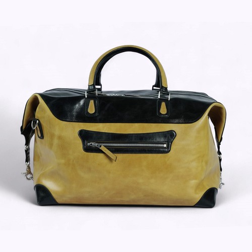 Leather genuine duffel - genuine,