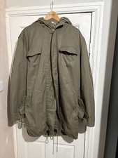 Vintage Olive Green Parka Coat