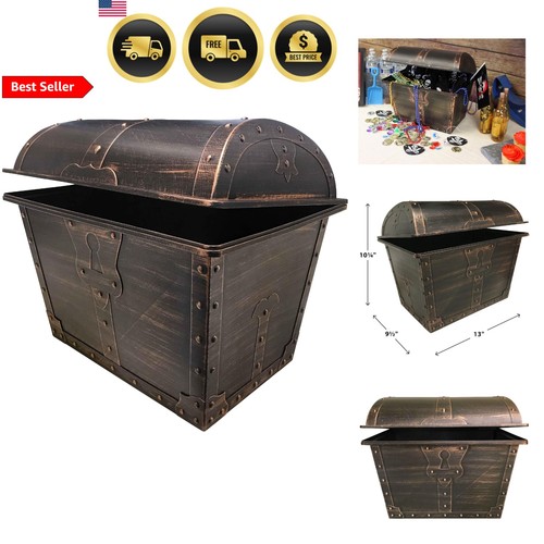 Plastic treasure chest storage - plastic,