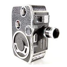 ✅ Paillard Bolex Vintage C8 8mm Variable Speed Movie Camera & 12.5mm f2.5 Lens
