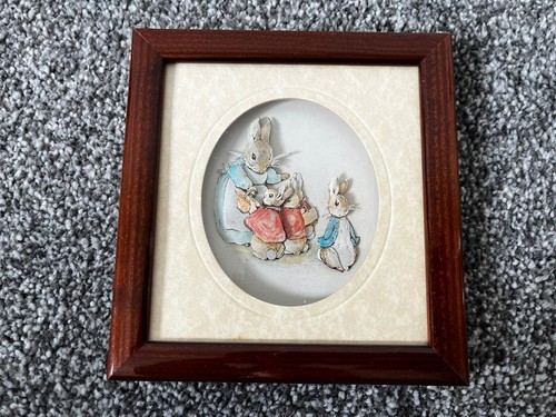 Beatrix potter decoupage - 3d,